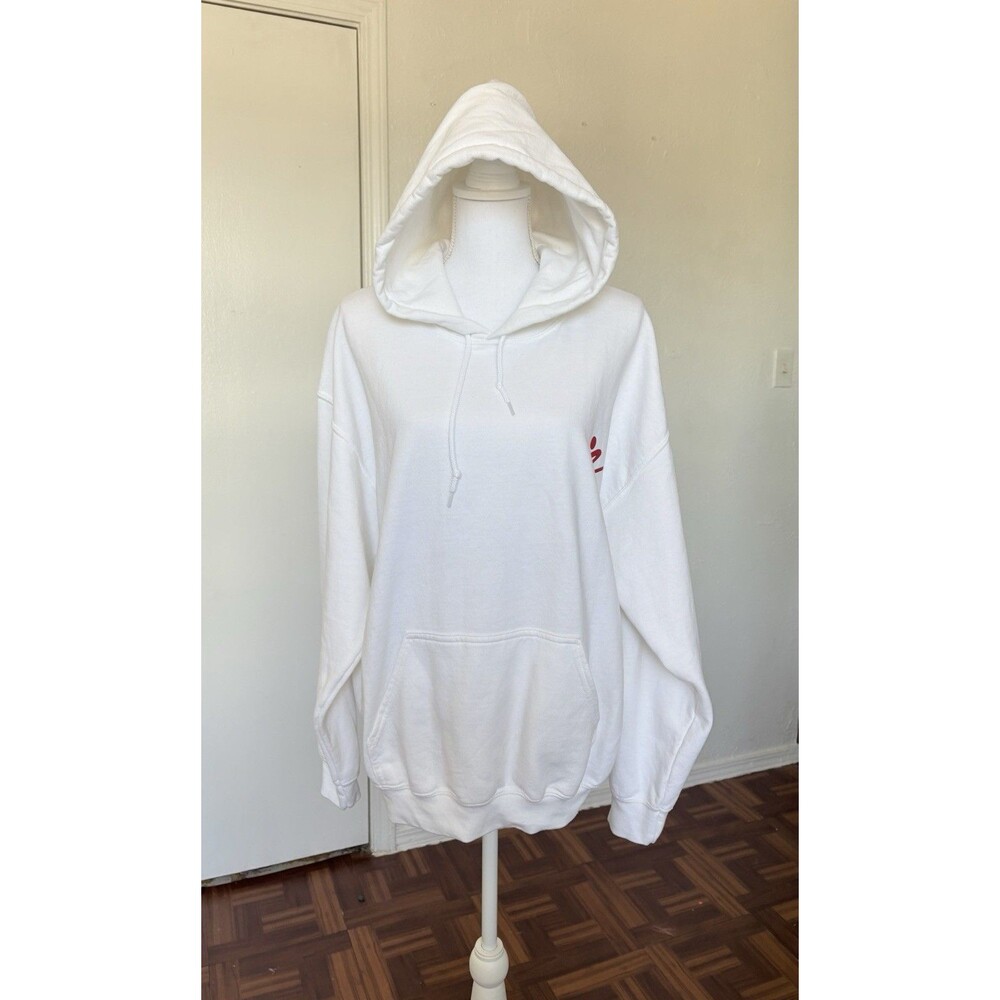 Gildan Unisex Adult Heavy Blend White “ Show Then You Love Dance “ Hoodie Size L